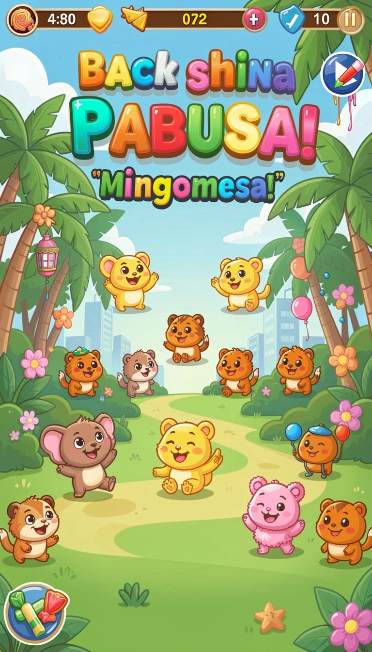 Galeri pratinjau visual meme4d build APK resmi terbaru